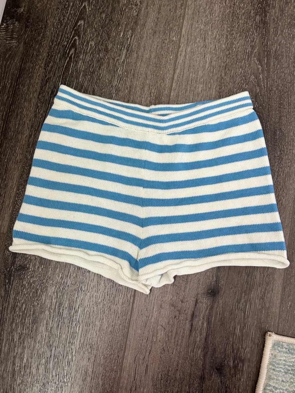 Daily Drills Striped Beach Knit Shorts